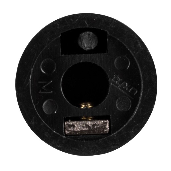 Main product image for Medium Phenolic Amp Knob Black 240-2202